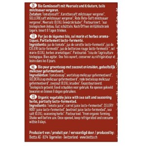 Additional picture of Biotta Organic Vegetable Cocktail Juice - 500ml