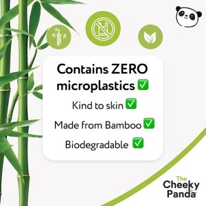 Additional picture of Cheeky Panda Coconut Facial Cleansing - 25 Wipes