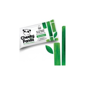 Additional picture of Cheeky Panda Unscented Facial Cleansing - 25 Wipes