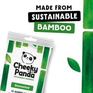 Additional picture of Cheeky Panda Biodegradable Handy Wipes - Pack of 12