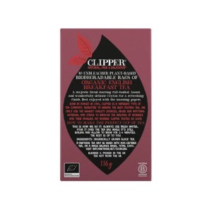 Additional picture of Clipper Organic English Breakfast Tea - 40 Teabags