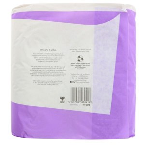 Additional picture of Suma Ecoleaf Recycled Toilet Rolls x 4