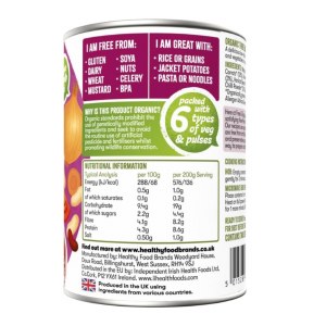 Additional picture of Free & Easy Three Bean Chilli - 400g