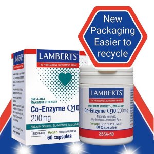 Additional picture of Lamberts Co-Enzyme Q10 200mg - 60 Capsules
