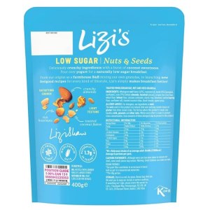 Additional picture of Lizi's Low Sugar Nuts & Seeds Granola - 400g