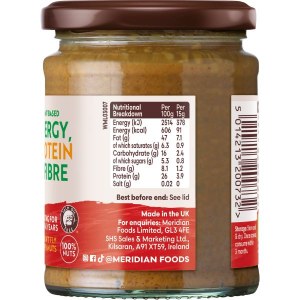 Additional picture of Meridian Organic Crunchy Peanut Butter (280g)