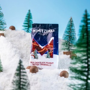 Additional picture of Montezuma's Milk Chocolate Peanut Snowballs - 120g