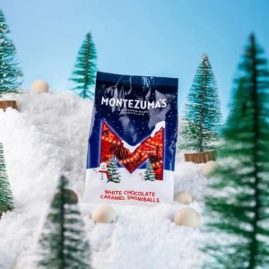 Additional picture of Montezuma's White Choc Caramel Snowballs- 120g