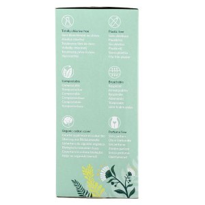 Additional picture of Natracare Curved Panty Liners - 30 Liners