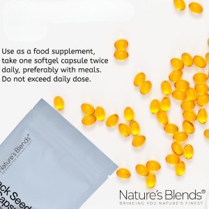 Additional picture of Nature's Blends Black Seed Oil - 60 Capsules