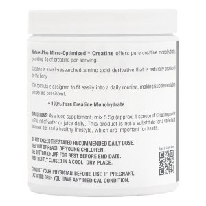 Additional picture of Nature's Plus Micro-Optimised Creatine Powder - 300g