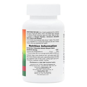 Additional picture of Animal Parade Childrens Chewable Vitamin D3 - 90 Tablets