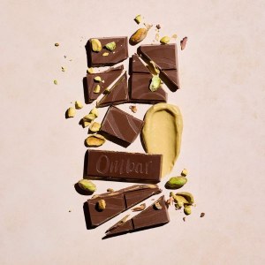 Additional picture of Ombar Pistachio Cream Chocolate Bar (70g)