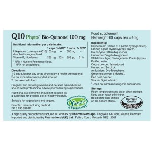 Additional picture of Pharma Nord Q10 Phyto 100mg - 60 Capsules