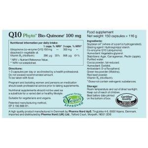 Additional picture of Pharma Nord Q10 Phyto 100mg - 150 Capsules