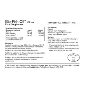 Additional picture of Pharma Nord Bio-Fish Oil 500mg - 120 Capsules