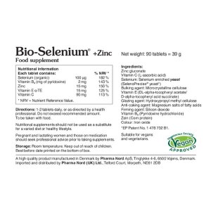 Additional picture of Pharma Nord Bio Selenium & Zinc - 90 Tablets