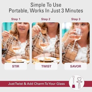 Additional picture of PureWine The Wand Wine Purifier - 8 Pack