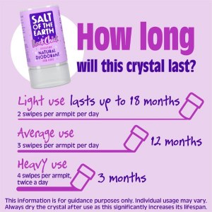 Additional picture of Salt of the Earth Rock Chick Deodorant Stick - 90g