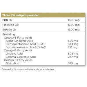Additional picture of Solgar Omega 3 6 9 Softgels - 60 Softgels
