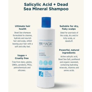 Additional picture of Sea Magik Dead Sea Mineral Shampoo - 300ml
