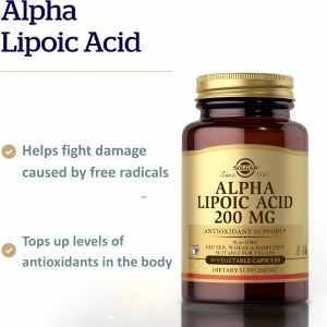 Additional picture of Solgar Alpha Lipoic Acid 200mg - 50 Capsules