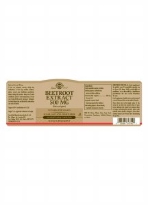 Additional picture of Solgar Beetroot Extract 500mg - 90 Capsules