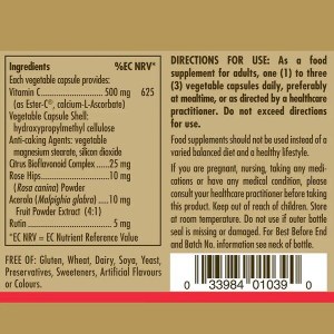 Additional picture of Solgar Ester C Plus 500mg - 100 Capsules