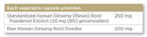 Additional picture of Solgar Korean Ginseng - 60 Capsules