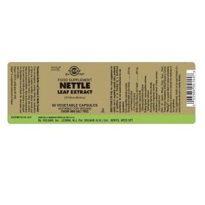 Additional picture of Solgar Nettle Leaf Extract - 60 Capsules