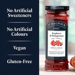 Additional picture of St Dalfour Raspberry & Pomegranate Spread - 284g