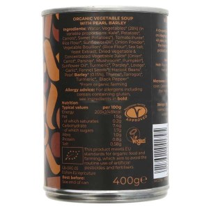 Additional picture of Suma Organic Rustic Vegetable Soup - 400g