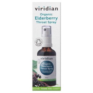 Additional picture of Viridian Elderberry Throat Spray - 50ml