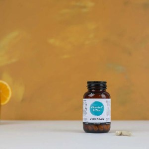 Additional picture of Viridian Vitamin C 500mg +  Zinc - 30 Capsules