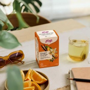 Additional picture of Yogi Ginger, Orange & Vanilla Tea - 17 Teabags