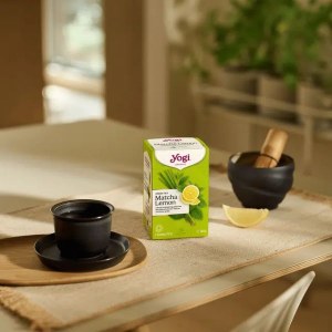 Additional picture of Yogi Green Tea Matcha Lemon - 17 Teabags