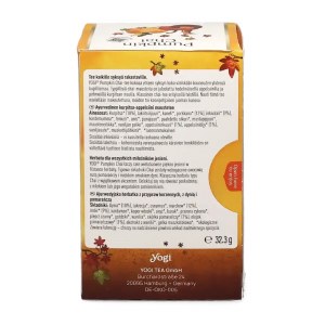 Additional picture of Yogi Pumpkin Chai Tea - 17 Teabags