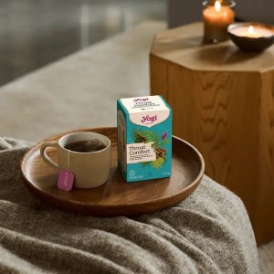 Additional picture of Yogi Throat Comfort Tea - 17 Teabags