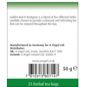 Additional picture of A Vogel Golden Rod & Knotgrass Tea - 25 Bags