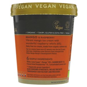 Additional picture of Booja Booja Ice Cream - Mango & Raspberry - 465ml