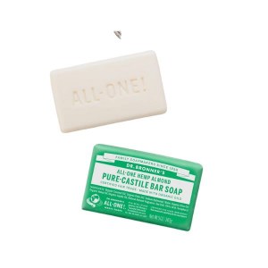 Additional picture of Dr Bronner's Castile Soap Bar Almond - 140g