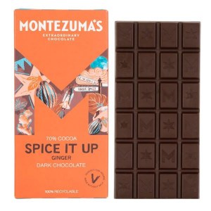 Additional picture of Montezuma's Spice it Up Ginger Chocolate - 90g