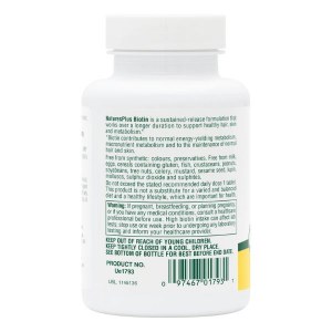 Additional picture of Nature's Plus Biotin 10,000 mcg - 90 Tablets