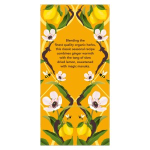 Additional picture of Pukka Lemon, Ginger & Manuka Teabags x 20