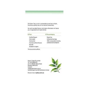 Additional picture of Qi Organic Green Tea - 25 Teabags