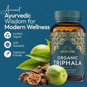 Additional picture of Ayurvediq Wellness Organic Triphala - 120 Capsules