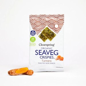 Additional picture of Clearspring Sea Veg Crispies Turmeric - 4g