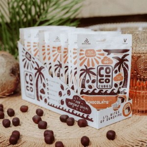 Additional picture of Coco Cubes Chocolate - 30g