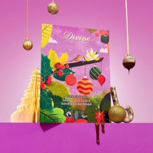 Additional picture of Divine Dark Chocolate Advent Calendar - 85g