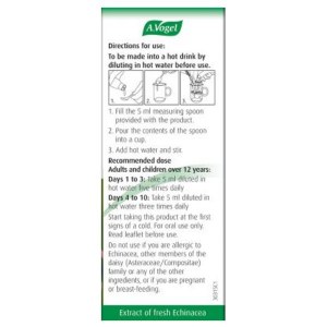 Additional picture of A Vogel Echinaforce Hot Drink - 100ml